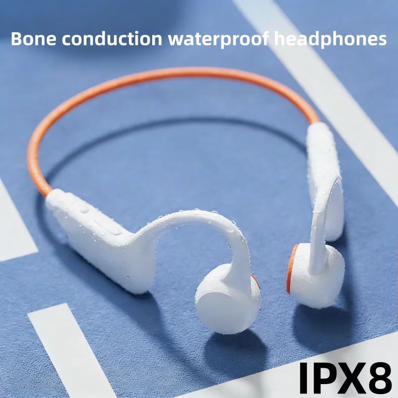 Bone Conduction Headphones IPX8 Waterproof MP3 32GB Bluetooth5.4 Wireless Headphones With Mic Swimming Sports Fitness 2026 New_voghion.com