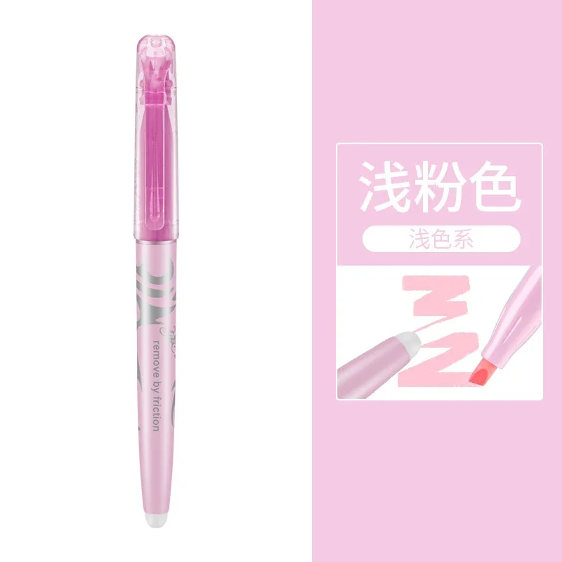 Pastel Erasable Highlighter Pen Set for School and Office Supplies