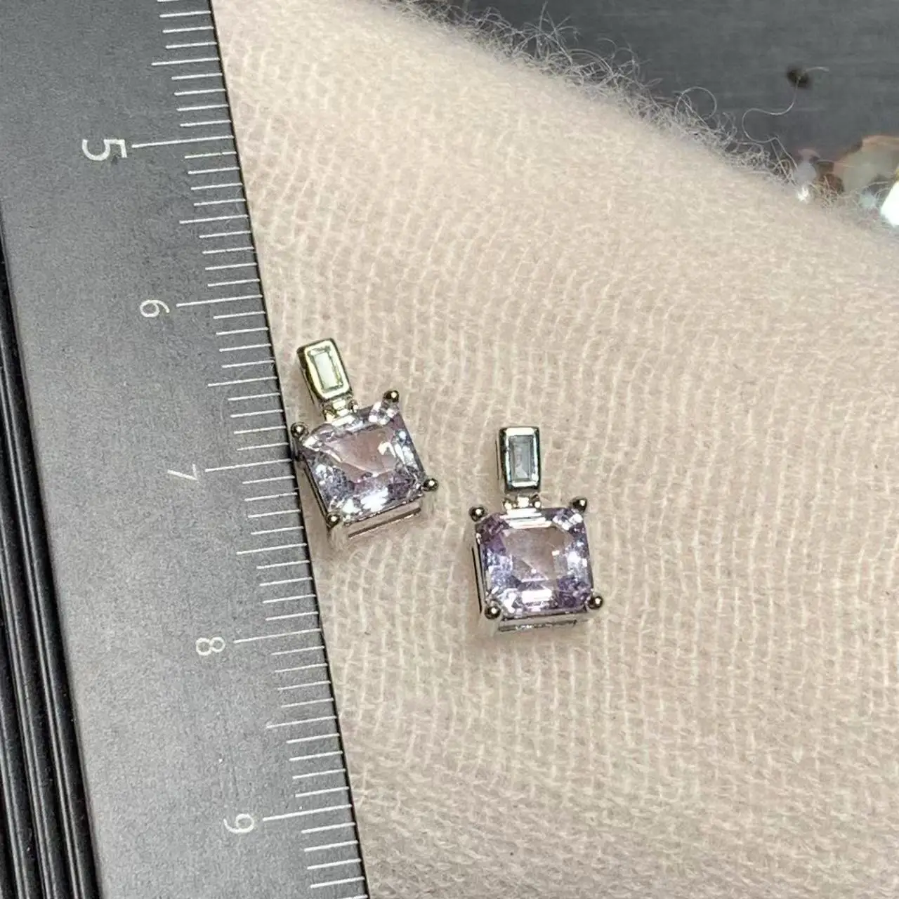 5MM Natural Amethyst Stud Earrings For Women Real 925 Sterling Silver Vintage Femme Gift Prevent Allergy Fine Jewelry Stone
