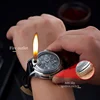Creative Timekeeping Accurate Watch Gas Lighter Personalized Gas Outdoor Electronic Open flame Watch Metal Lighter Men's Gift 2