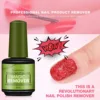 15ml Magic Remover Nail Gel Polish Remover UV Gel Polish Clean 3-5 Mins Fast Remover Semi Permanent Varnish Polish Cancel Glue 3