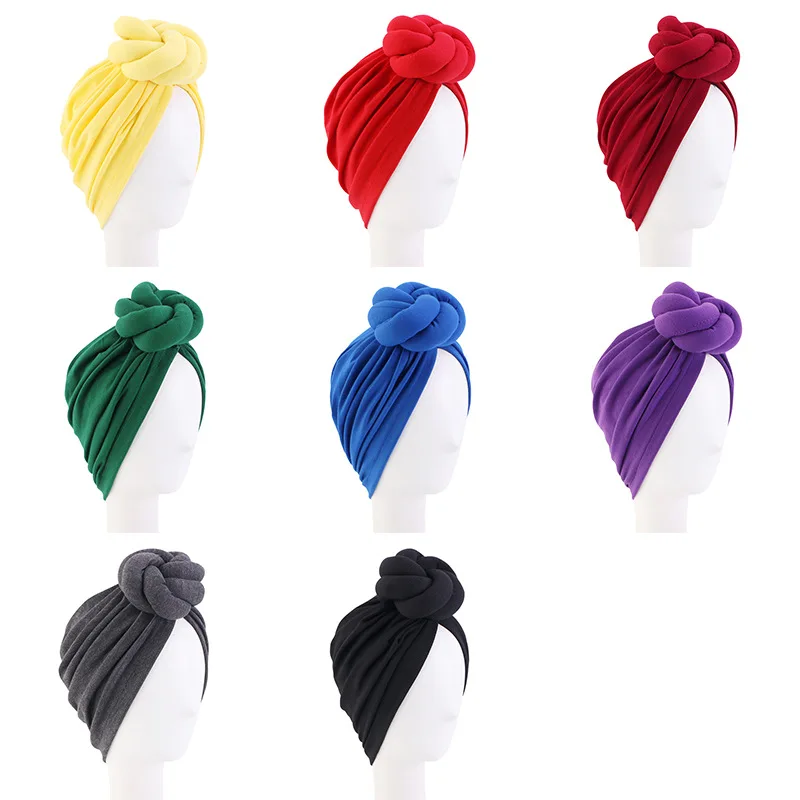 Indian Braids Turban Muslim Women Twist Knot Beanies Chemo Cap Hijab African Head Wraps Hat Bonnet Headscarf Hair Accessories 14 S78385e6cb99f4441a8ec9d2b2db3e023A