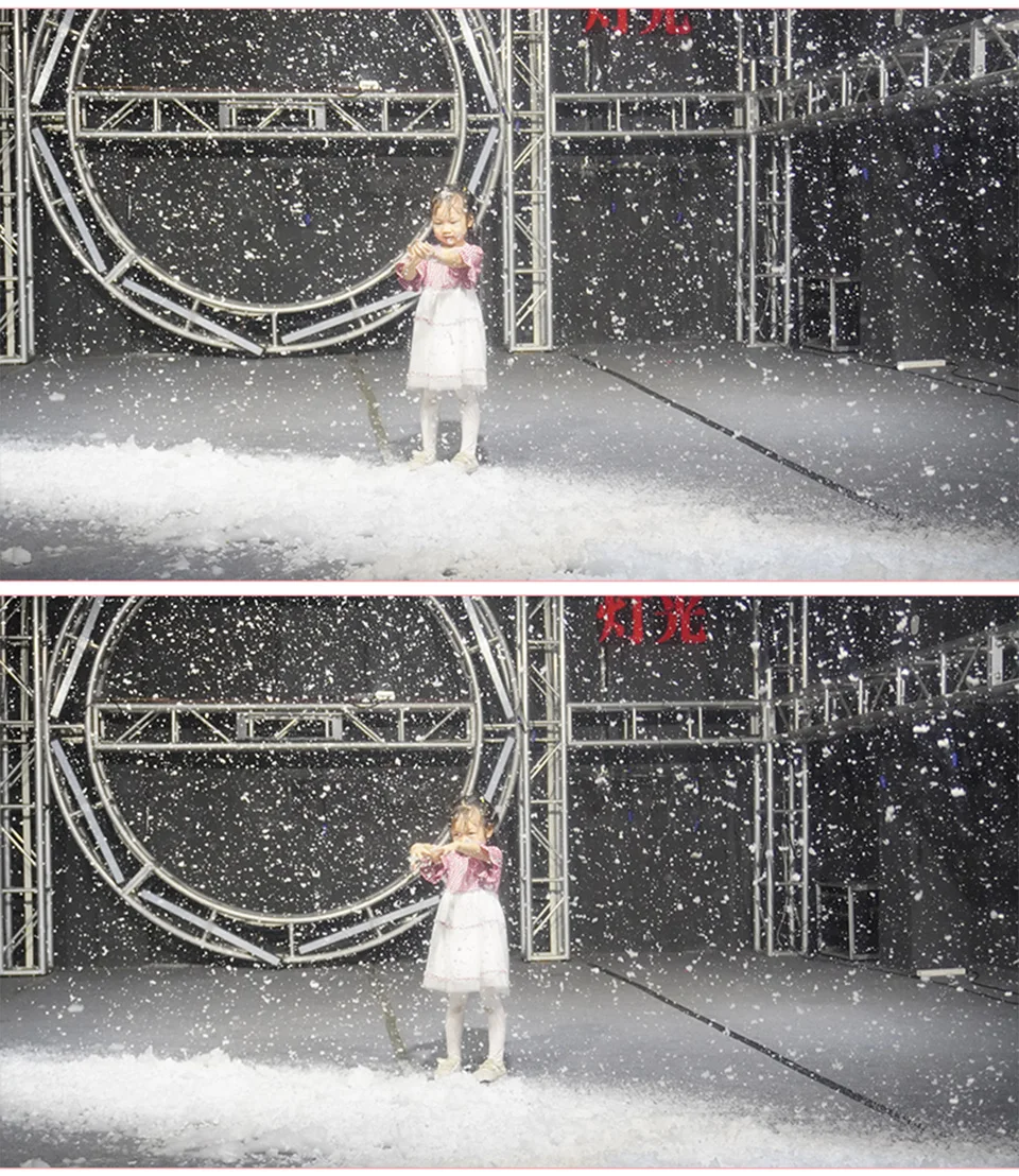 1500W Remote Control Stage Snow Machine Snow Effect DMX Snow Maker Machine Party