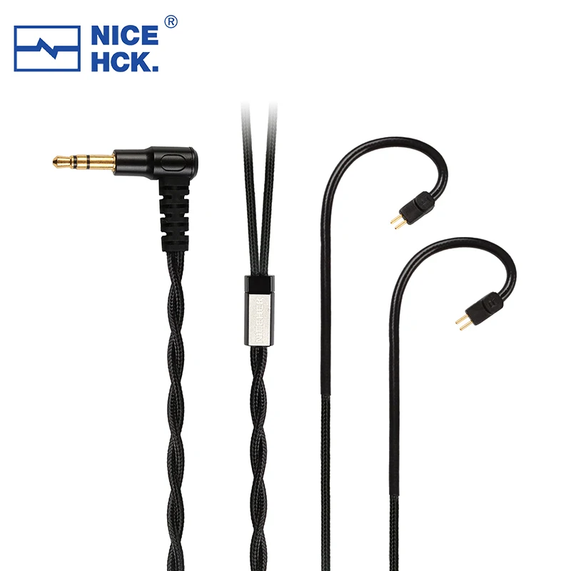 

NiceHCK 5N посеребренный OFC HiFi наушники IEM кабель 3,5 мм 0,78 мм 2Pin для C2 TANGZU WAN ER ZERO LAN Aria HOLA Cadenza Лина