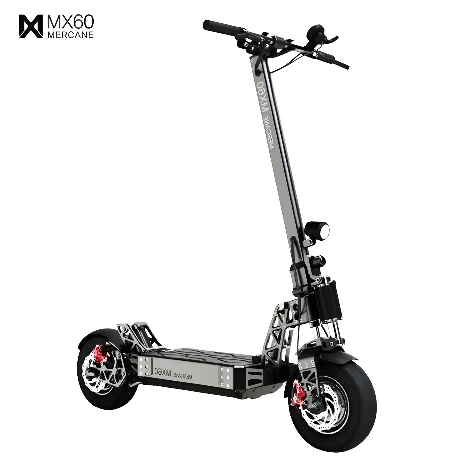 MX60 2400w Dual Motor 48v 21ah Electric Scooter Max Speed 60-65km/h Spring Suspension 10 inch Tyres Foldable Escooter