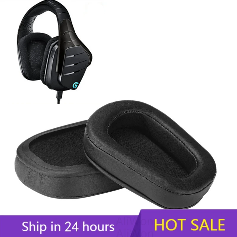 Амбушюры G933 для Logitech G633 G933 G935 G635, аксессуары для наушников, амбушюры высокого качества