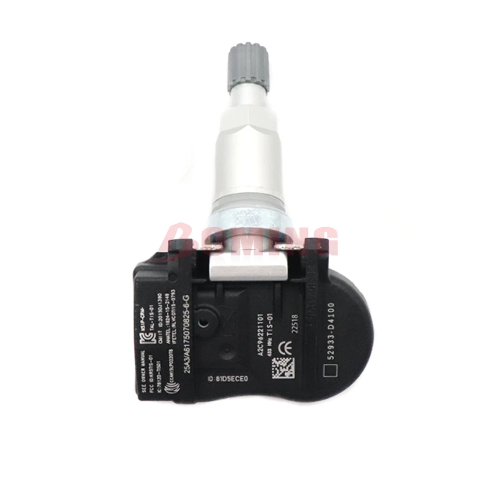 ڵ TMPS Ÿ̾ з  52933-D4100 2015 2016 2017 2018 2019 2020 KIA OPTIMA (JF) 52933-2F000 52933-D9100 433MHz