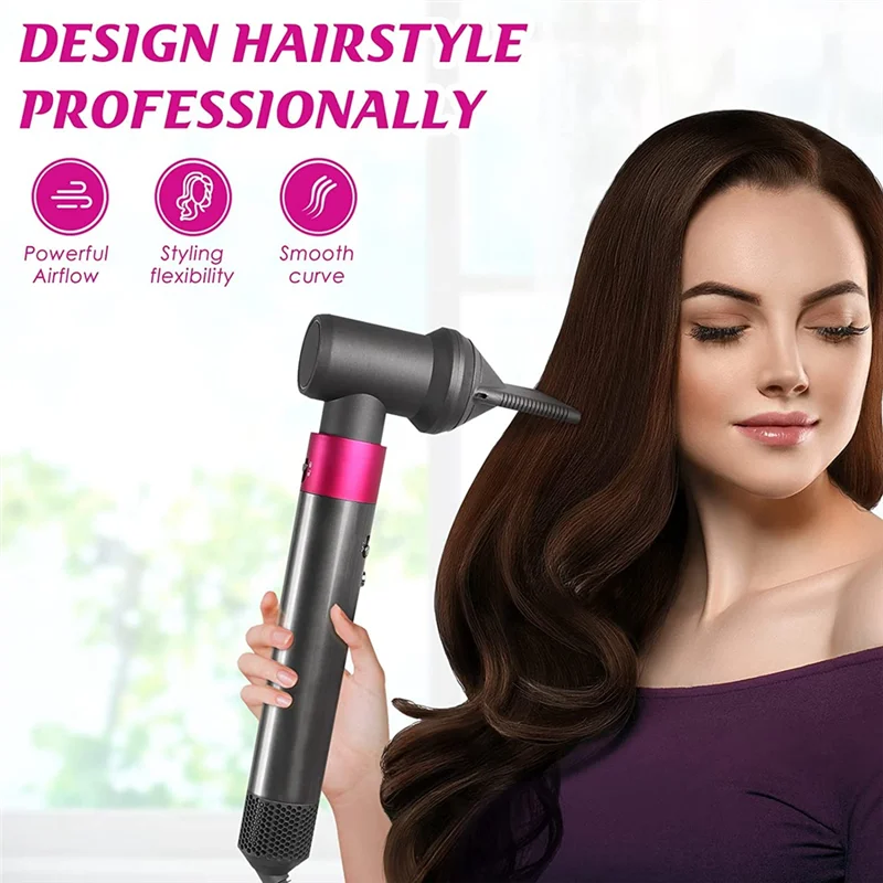 Professional Concentrator and Adapter Kit for Dyson Airwrap Styler, for Curling Iron Converting to Hair Dryer 4