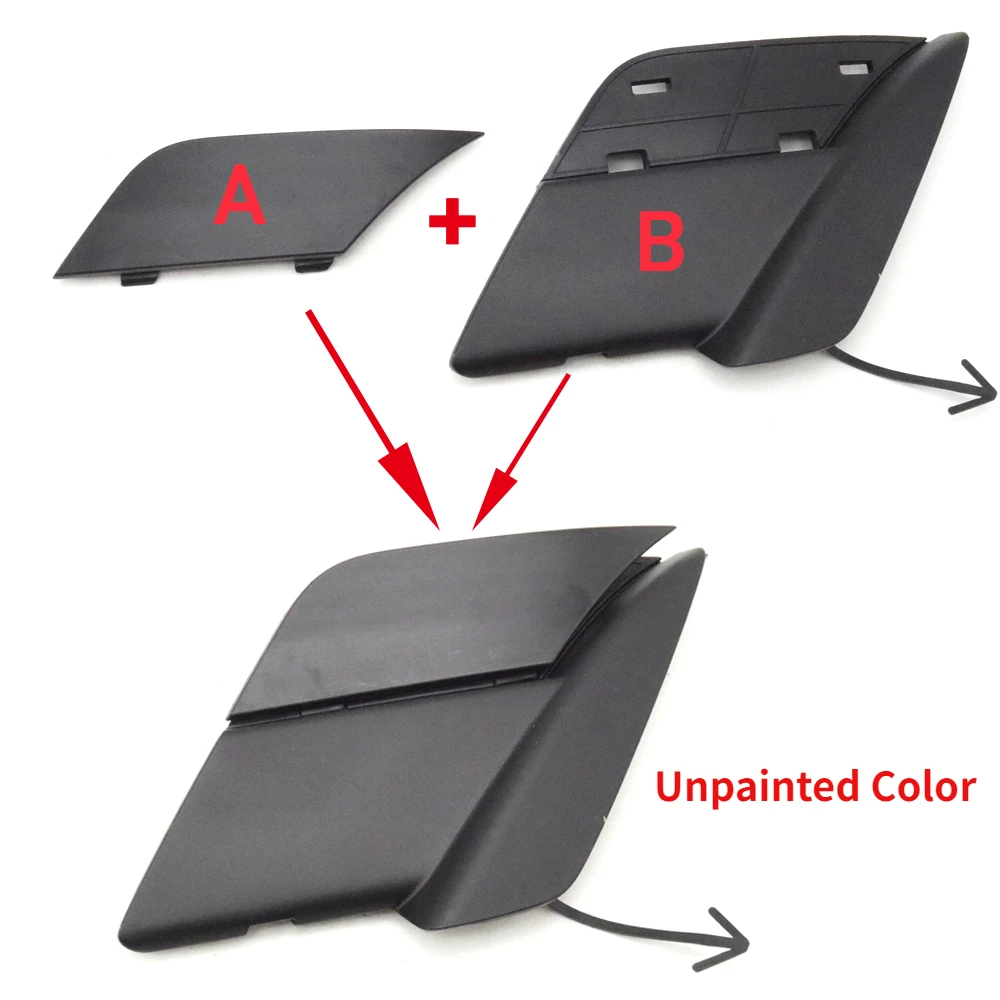 Front Bumper Tow Hook Eye Cover Hauling Trailer Cap For Suzuki S-Cross SX4 Crossover S-cross Facelift car rear bumper hook cover