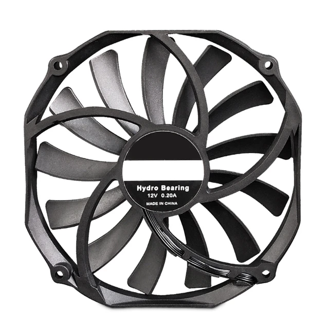 140mm Low Profile CPU Cooler Fan Cooling Fan 13 Black, 45 OFF