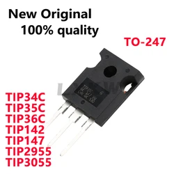 Pack of 5 High - Performance NPN Darlington Power Transistors - TO - 247 Package, In Stock (TIP35C)