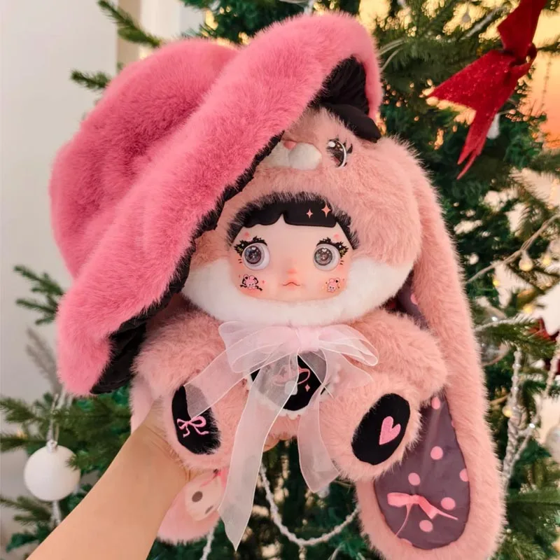 Nommi 400% Mushroom Hat Series Blind Box Cute 400% Nommi V2 Bunny Mystery Box Kawaii Anime Doll Surprise Bag Action Figure Toys