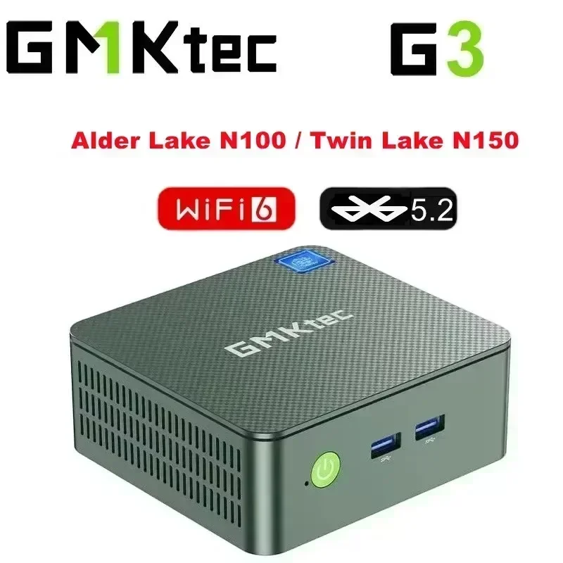 GMKtec G3 MINI PC Alder Lake N100 / Twin Lake N150 Windows