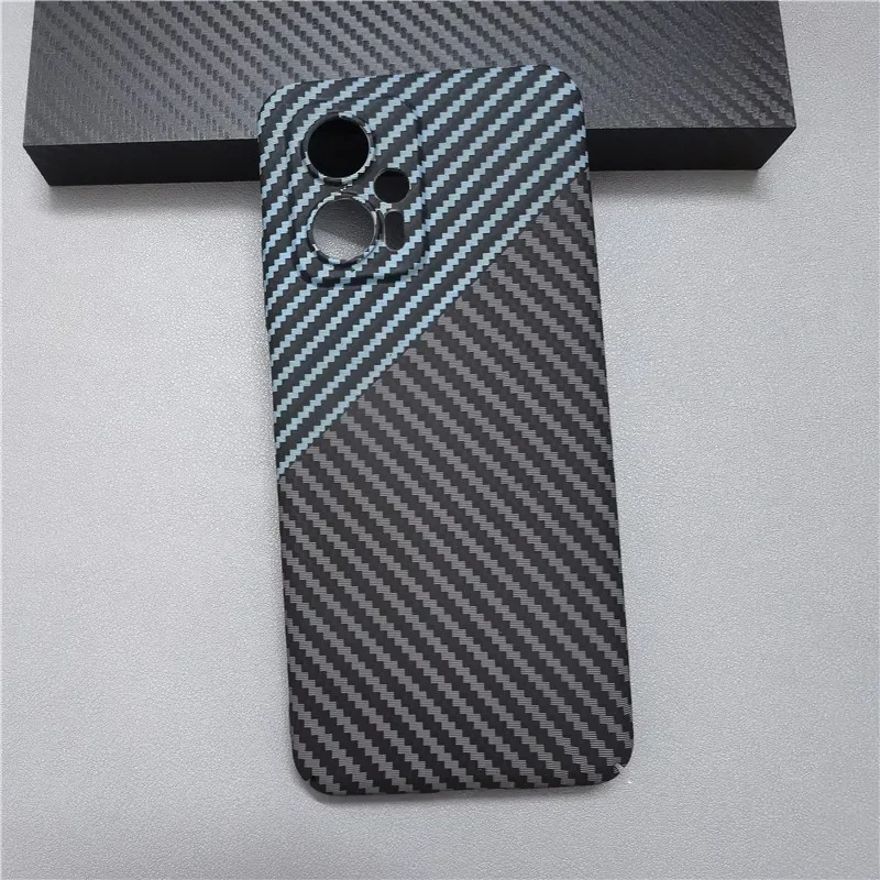 Carbon Fiber Slim Protective Phone Case - Hard Back Cover Shell