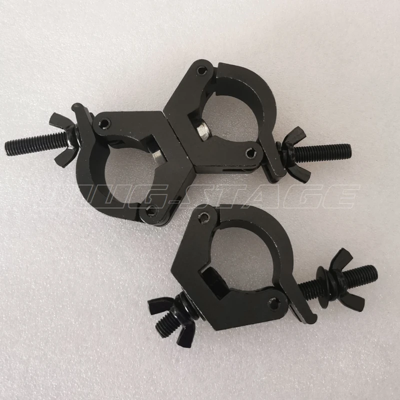 4Pack Stage Light Fold Hook Stage Lighting Dual Clamp Alluminio Steel Professional Equipment Led Truss Dj Club