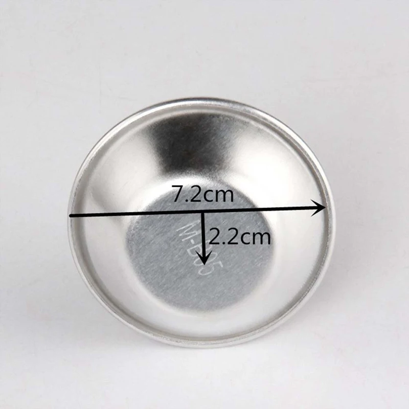 Description Picture 3 of item10Pcs/Set Aluminum Portuguese Style Round Egg Tart Cupcake Mould Fruit Cake Die Mold Small Baking Tool Pasteis De Nata Oven Bake
