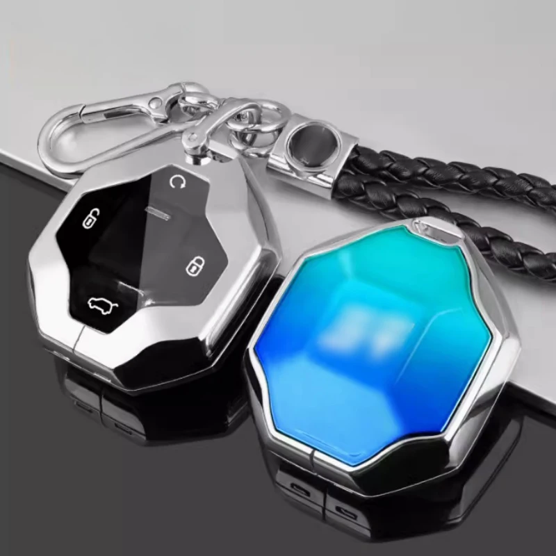 

Подходит для JETOUR Traveler T2 автомобильный полноразмерный чехол для ключей из цинкового сплава модификация автомобильного ключа защитный чехол для автомобильного интерьера аксессуары