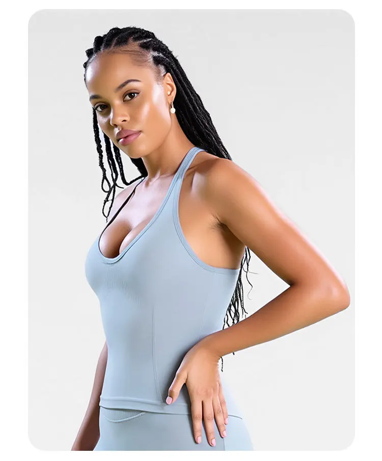 Débardeur Sport Femme Dos Ouvert