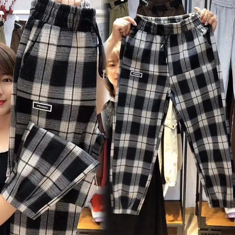 Plaid velvet deals pants