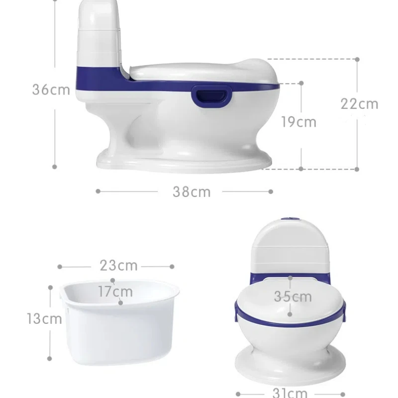 Children's Toilet Simulation Model Enlarged Baby Toilet Toilet Urinal Male and Female Children Toilet Training 6