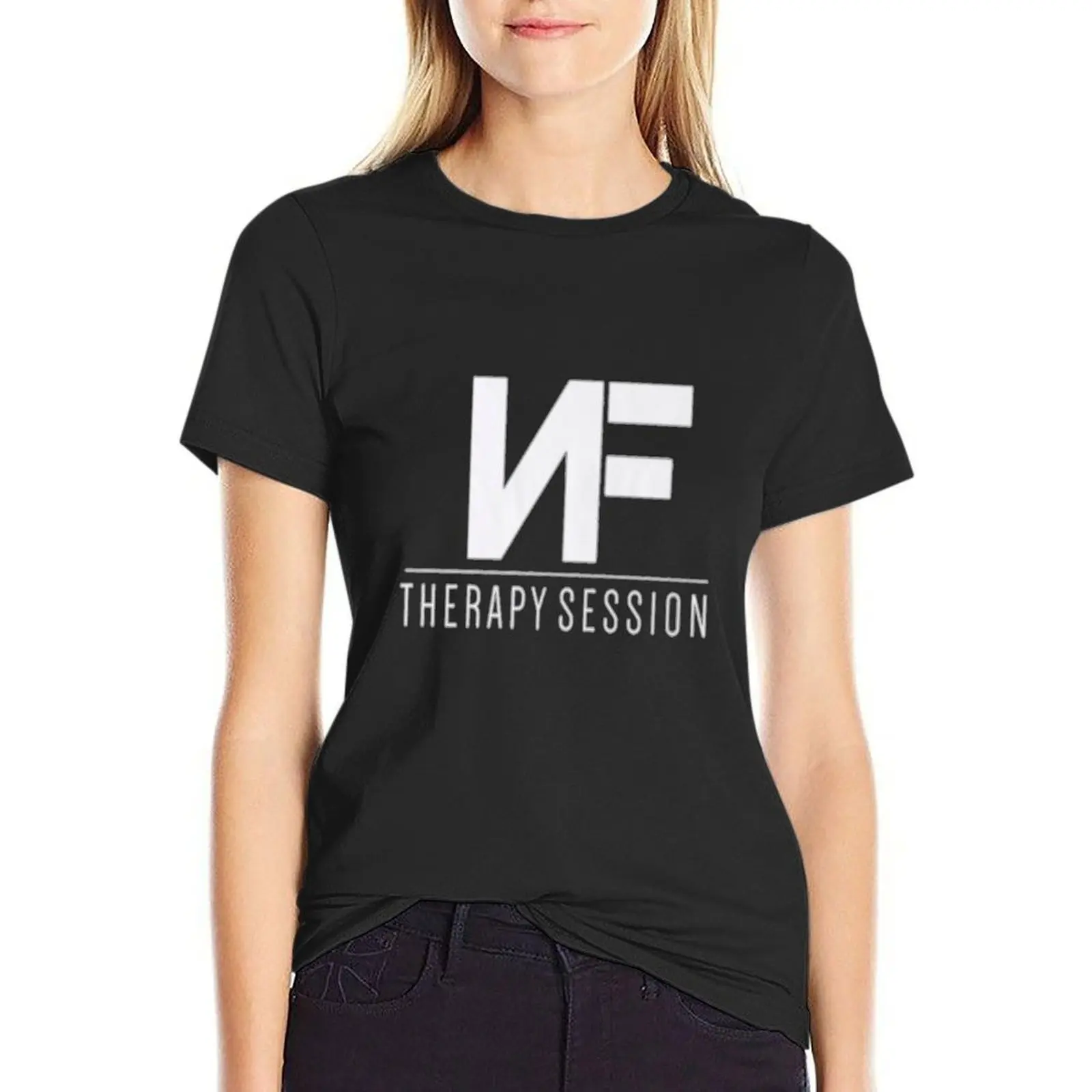 

NF-THERAPY-SESSION-Tee-Tshirt T-shirt Short sleeve tee tops t shirt for Women