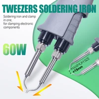 YIHUA 938D Portable Tweezers Soldering Station 110V 220V Soldering Iron Station Chip Desoldering Kit Set SMD Welding Equipment - Image 3
