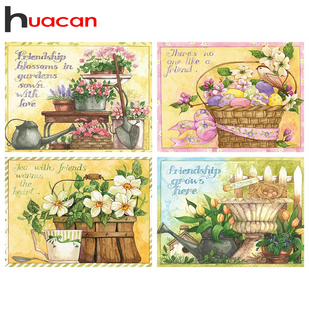 Huacan Полная копия фотомагнитная корзина украшение для гостиной | Дом и сад