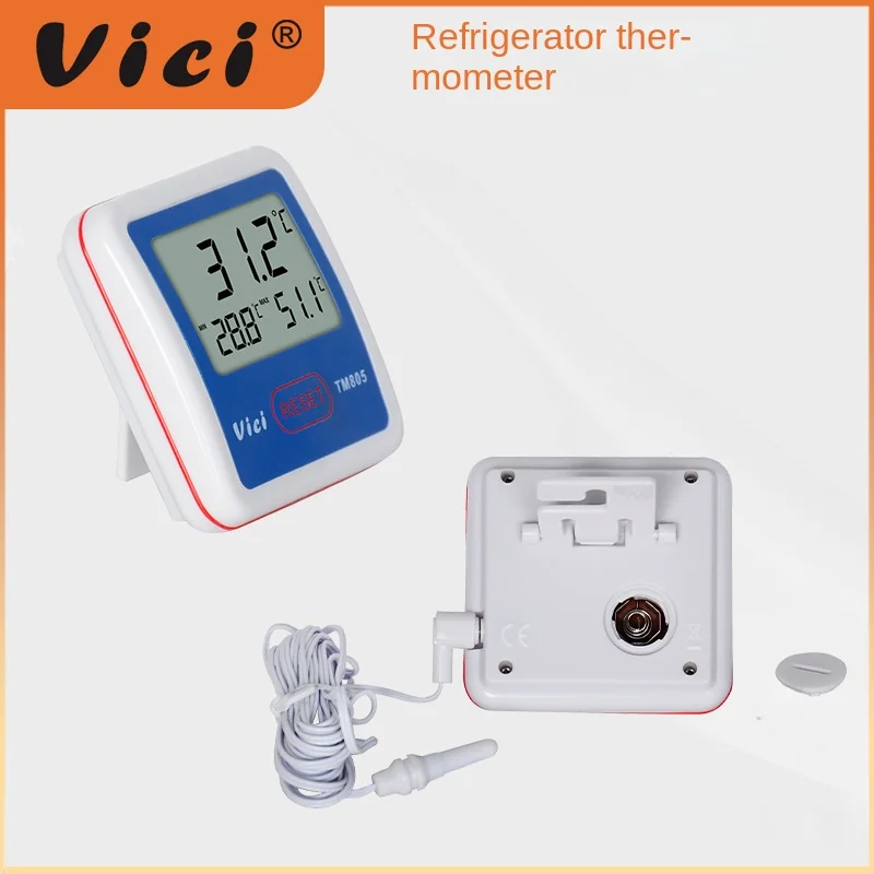 Фото Термометр Vici Tm805, высокоточный электронный градусник для холодильника, с цифровым дисплеем №5