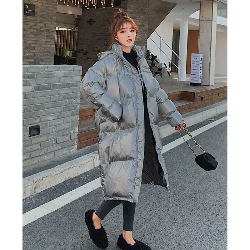 Рисунок 5 - Женский длинный пуховик с капюшоном