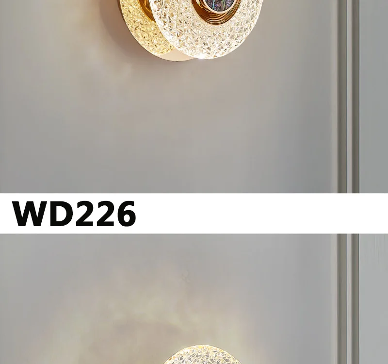 vintage wall lights Luxury Wall Lamp Nordic Bedroom Bedside Wall Light Indoor Living Room Aisle Stair Decors Luminaria бра Fashion Home Decor Sconce designer wall lights