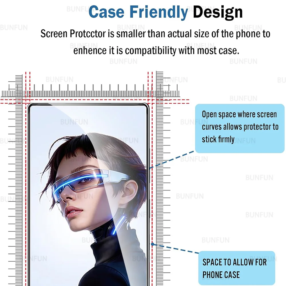 5-Pack HD Tempered Glass Screen Protector