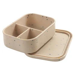 Silicone Baby Food Storage and Feeding Lunch Box - Microwave - Safe and Outdoor - Friendly (C)