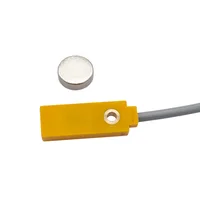 Nonpolar Micro Sensor Normally Open Hall Sensor NPN PNP Remote Square Magnetic Proximity Switch Induction Magnet 2