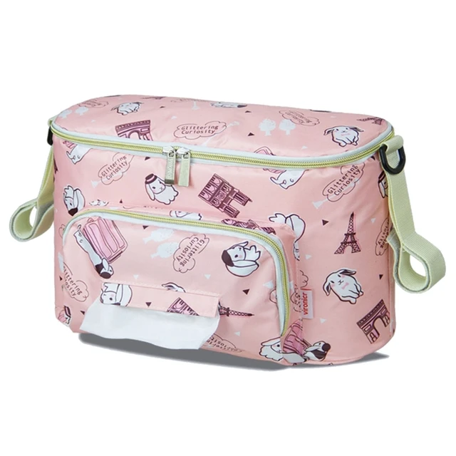 Organisateur universel de poussette avec pochette en tissu, 2