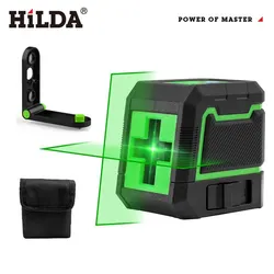 HILDA High-Precision Self-Leveling Green Laser with Dual-Line Projection (LS252)