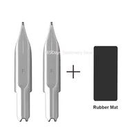 Replace EF/F Nib For MAJOHN A1/A2/A3 Press Resin Fountain Pens For Majohn A1 Ink Pen Accessories Writing Nib With Rubber Mat 1
