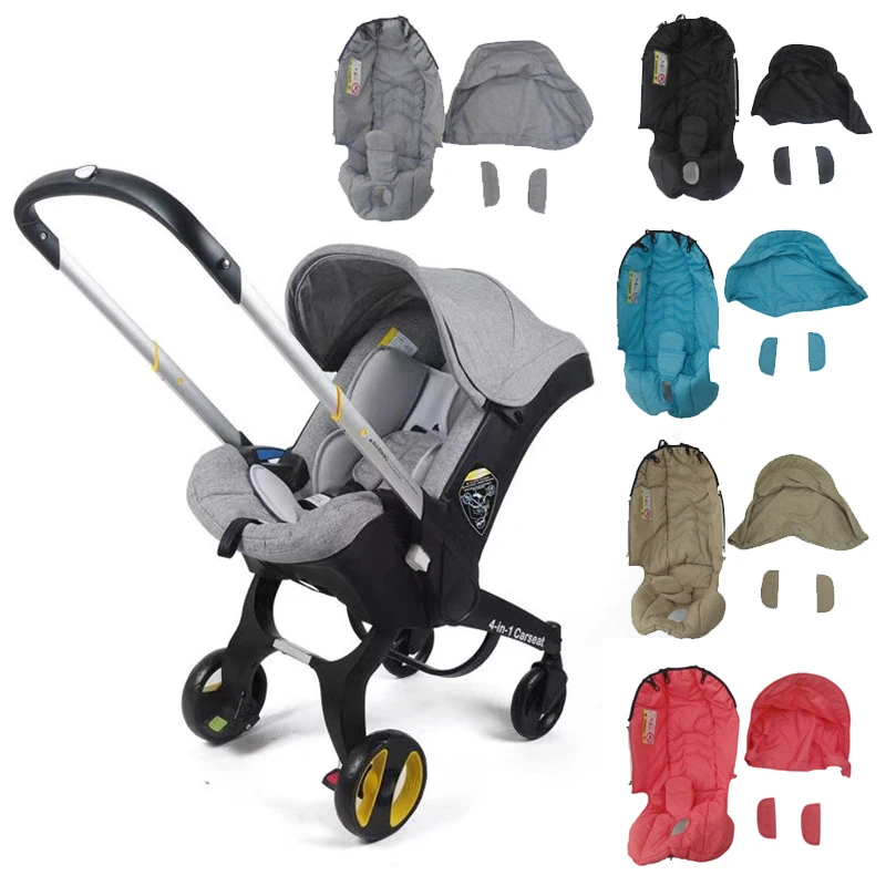 baby stroller accessories on sale Doona Stroller Replacement Wash Kit for Doona Stroller 4 in 1 Car Seat Stroller Canopy Sun Cover Accessories 5 Colors summer baby stroller accessories