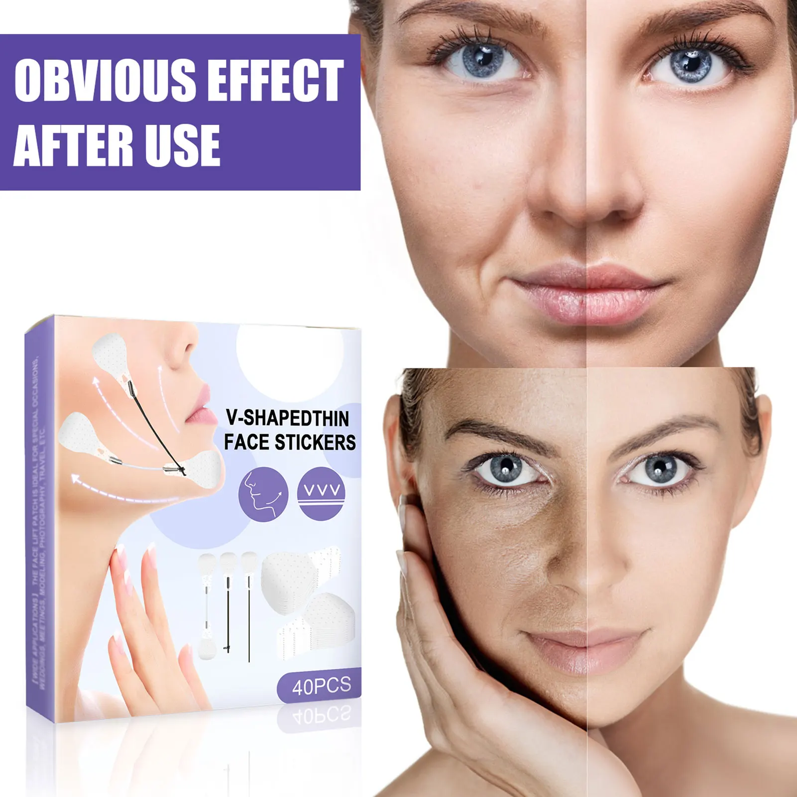 Face Lift Tape Waterproof Makeup Face Lift Tools Elasticity Invisible Face Lifting Patch Double Chin Lift Sticker With 3 Lifting Face Belts Aliexpress