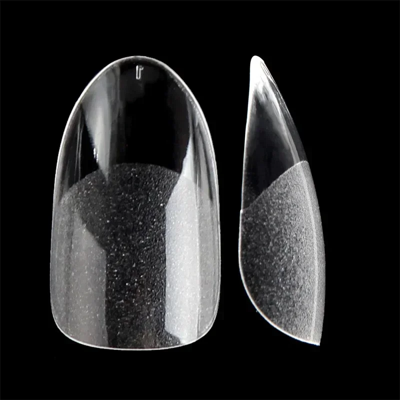 False Nails Soft Gel False Nails Capsule Square Oval Almond Nails Tips for Extension Finger Tips DIY Art Press on Nail Manicure Tool