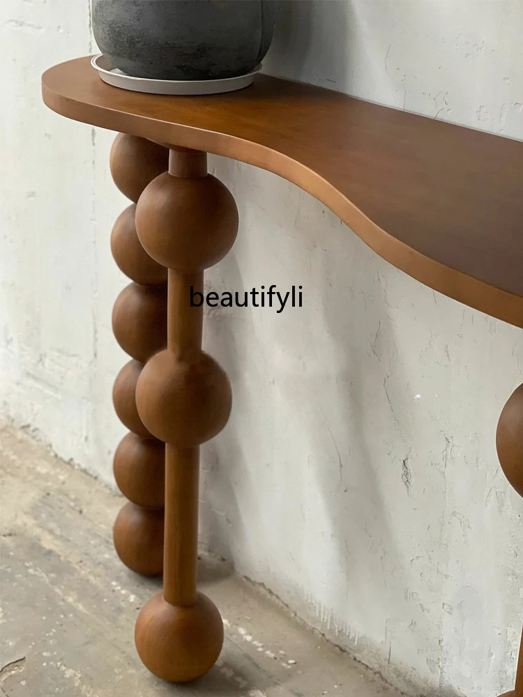 Рисунок 4 - Консольные столы из массива дерева