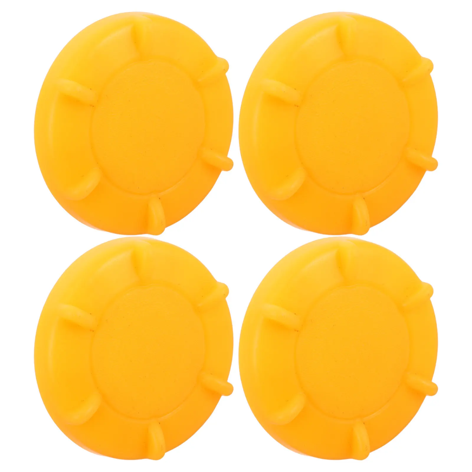 4Pcs 밝은 노란색 슬라이드 스크류 캡 3Cm 내경 플라스틱 안전 스크류 커버 놀이터 슬라이드 실내 뒷마당용