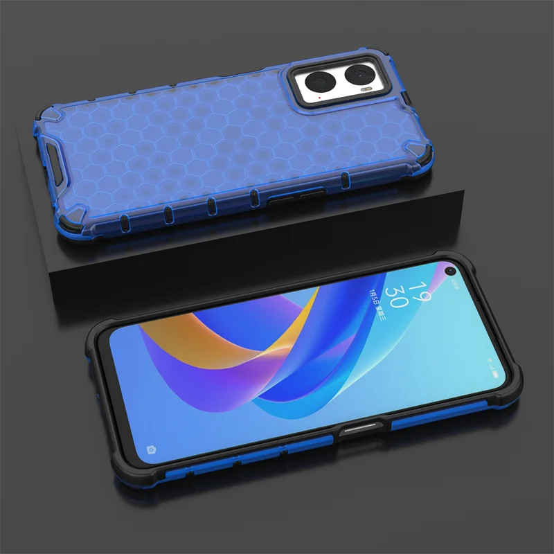 Para OPPO Realme 9 Pro Funda de lujo híbrida a prueba de golpes para Realme 9i 9 Pro + Plus Funda de silicona transparente_voghion.com