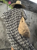 Bikini Cover Ups for Swimwear Women Printed Beach Kimono Self Belted Loose Wrap Beachwear Bathing Suit Dropshipping 22 Colors - Image 6