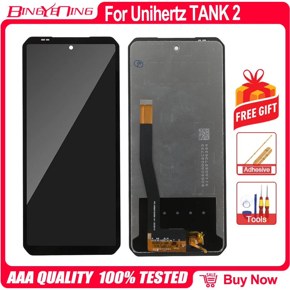 Écran De Rechange Pour Unihertz Tank 3 / Tank 3 Pro / Tank 3S – LCD Et Tactile, Avec Outils De Réparation
