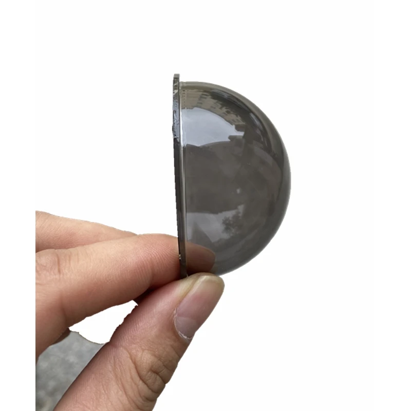 2 inch Translucent tea brown original dome shell acrylic transparent dome surveillance CCTV camera shell transparent cover