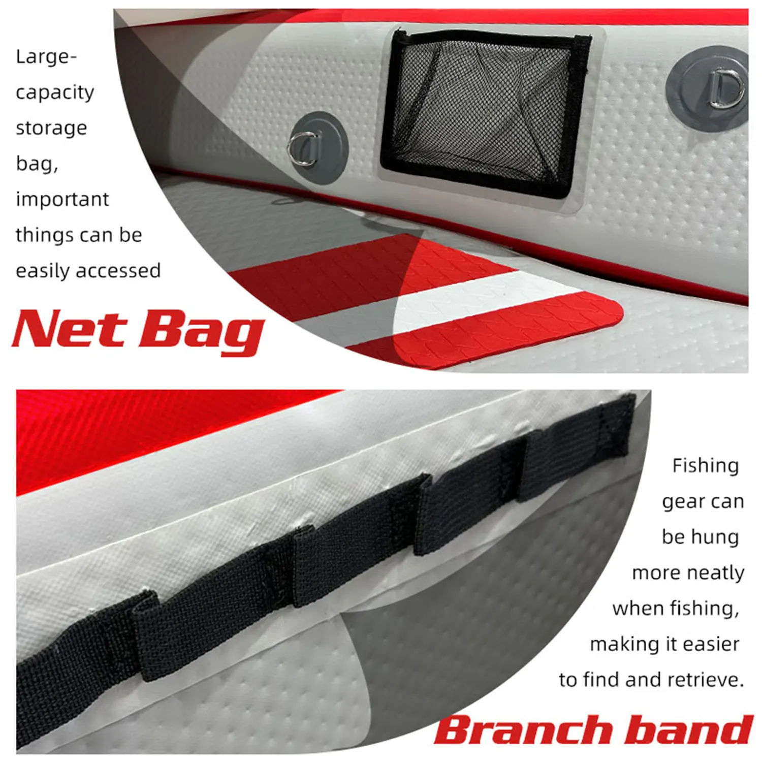 Spatium 2-3 Persons Inflatable Kayak Canoe High Strength DropStitch Floor Inflatable Kayak For Fishing 4