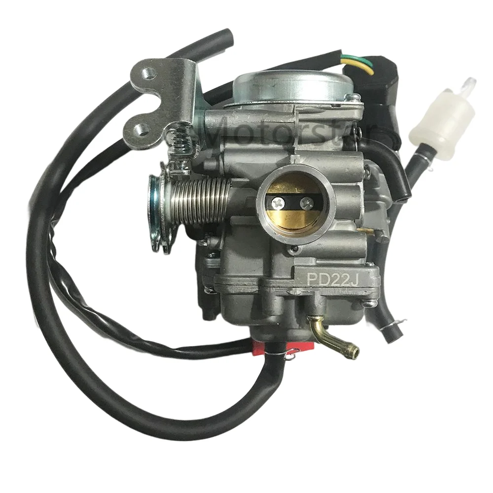 PD22J Vergaser Für Chinesische 50cc 60cc 80cc 100cc 139QMB 139QMA 149QMG CVK Für 22mm GY6 Motor Roller 100CC-125CC Moped carb – Detail 1
