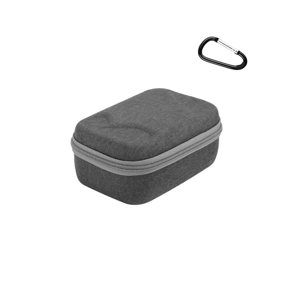 Gray Storage Bag For DJI Mini 4 Pro Case Portable Hard Nylon Carrying Hand Box Handle Body RC 1/2 RC-N1/N2 Remote Control Cover drone accessories drone storage bag drone storage case