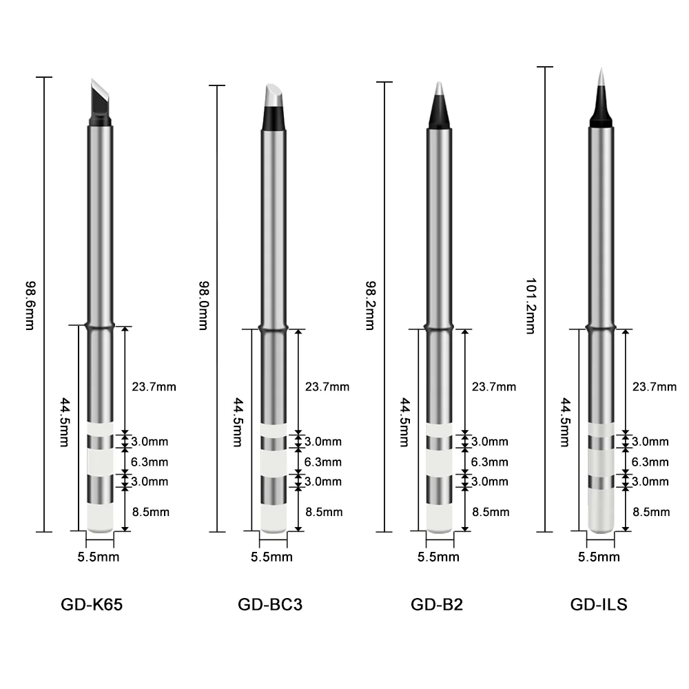 ぱんだページ Gvda-電気はんだごてキット65w,はんだ付けツール,修理ステーション,熱