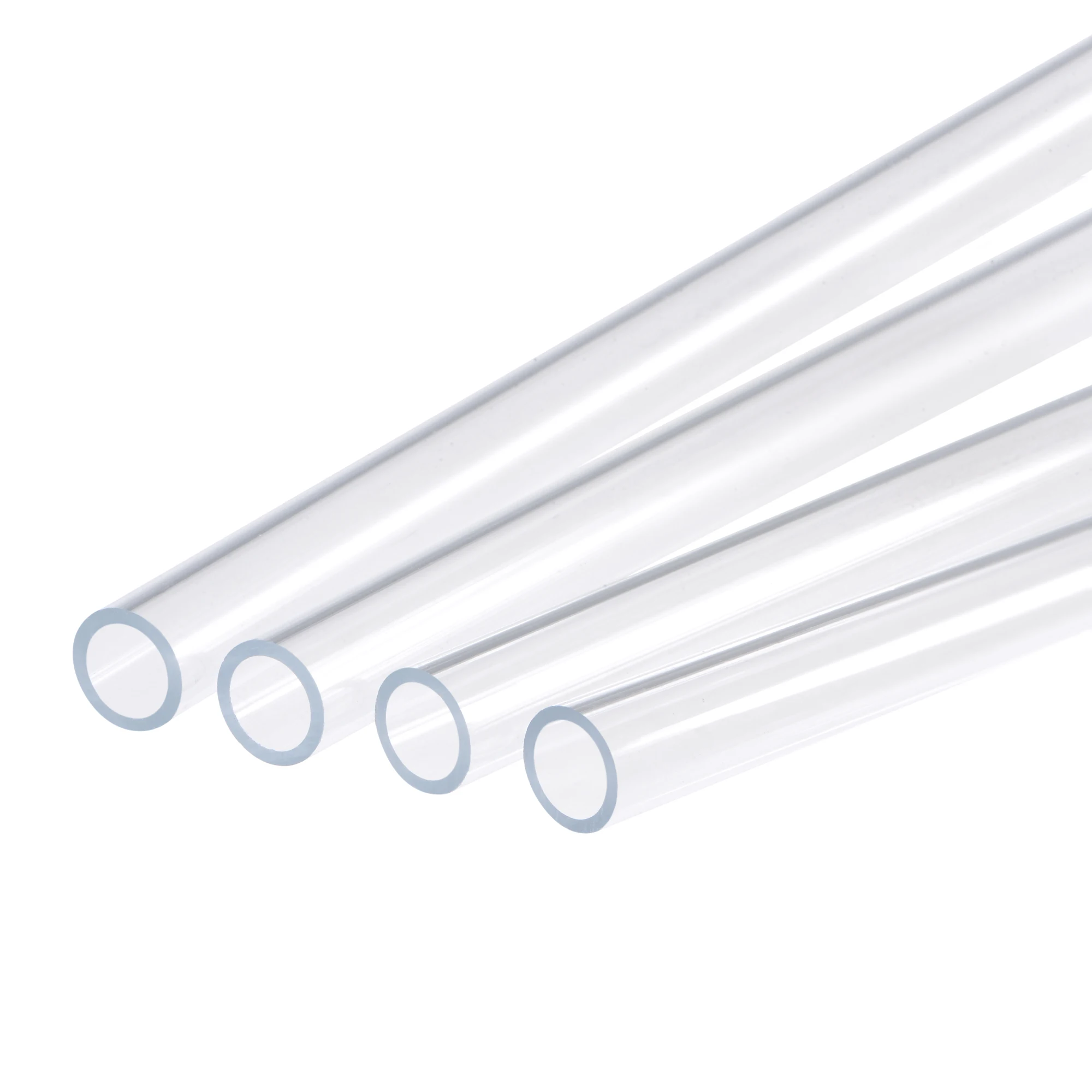 2/3/4Pcs 50cm Long OD 8-40mm Transparent Acrylic Pipe PMMA Organic